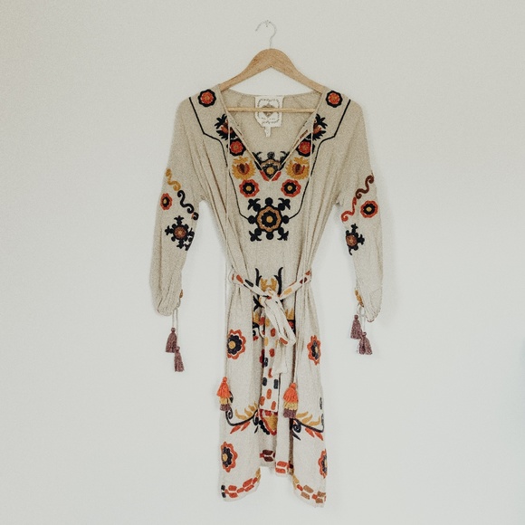 nordstrom embroidered dress
